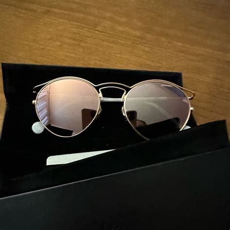 dior origins 1 sunglasses|CHRISTIAN DIOR Origins 1 Sunglasses DDB0J Rose Gold Grey .